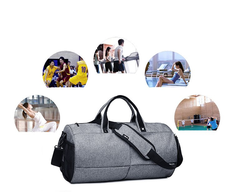 Men's Training Gym Bag, Fitness, Yoga, Travelling Shoulder Bag Uses : Gym bag, yoga bag, sports bag, travelling bag Space to keep your trainers and shoes Size:Length: 26 cm Width: 48 cm Height: 26 cm