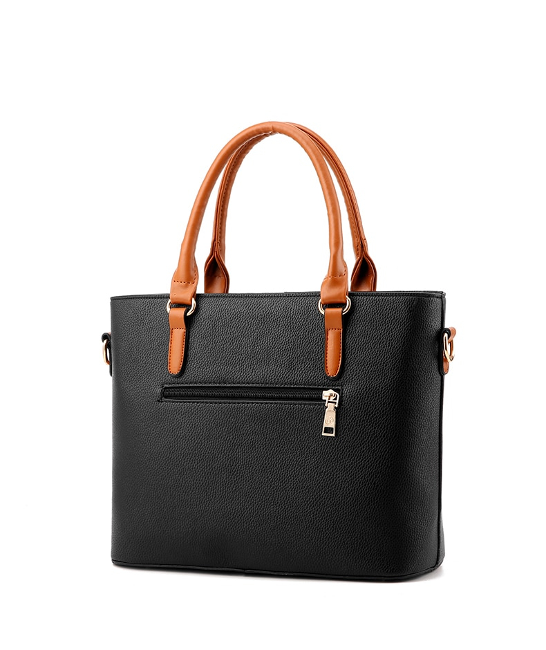 Tassel Women's Leather Shoulder Handbag Large Capacity (TWH07)