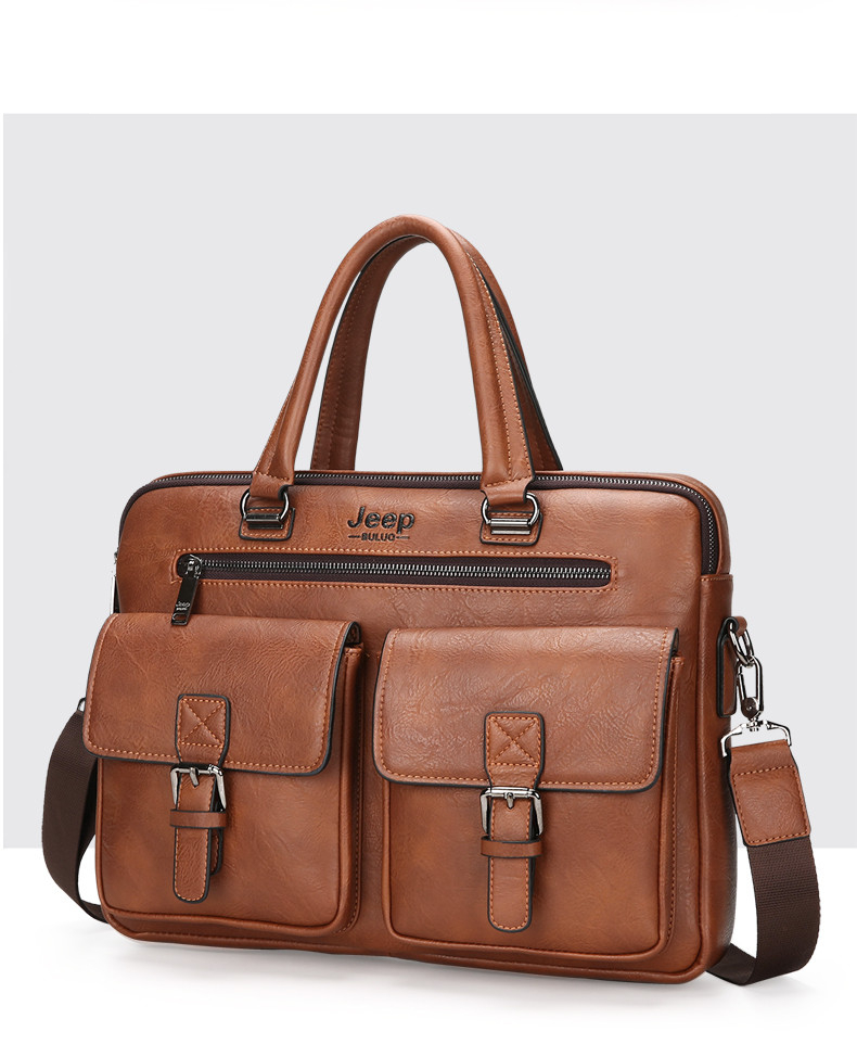 Men's Business Briefcase Laptop Shoulder Bag (TMB103)