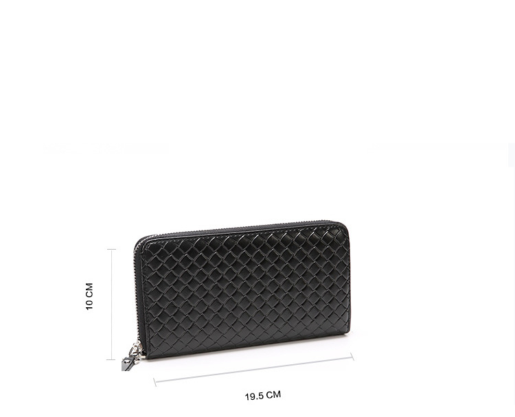 Men's large wallet with coin pocket zipper purse Casual Clutch Wallet Are looking for a wallet to go with your casual wear? Beautiful design and strong material makes this wallet a must to have Buy Now and Enjoy FREE SHIPPING! Size Length: 10 cm Width: 19.5 cm Height: 2.5 cm