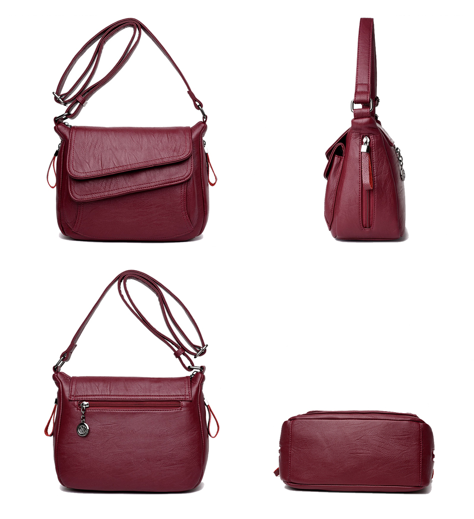 Leather Shoulder Bags (TWH11)