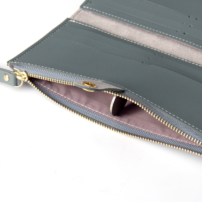 Women's Leather Wallet Coin Purse 