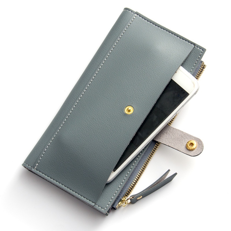Women's Leather Wallet Coin Purse 