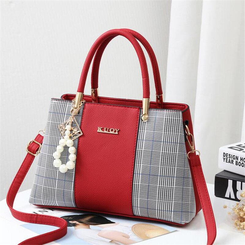 womens plaid purse
