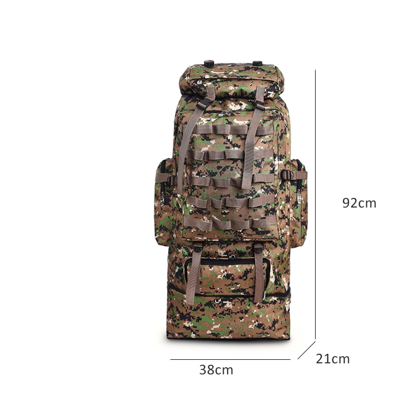 Large Capacity Backpack, Camping, Hiking, Water-repellent Tactical Bag (TCP01) Large Capacity Backpack, Camping, Hiking, Water-repellent Tactical Bag (TCP01)