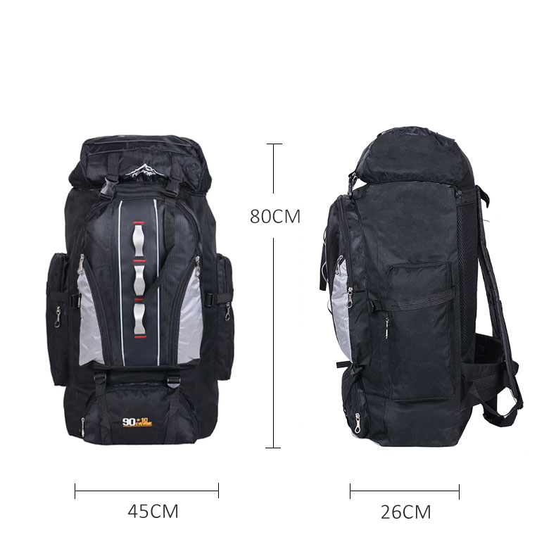 Backpack for Outdoor Sports, Travel, Hiking, Camping, Fishing, Climbing, Waterproof Bag, Large Capacity (TCP02)