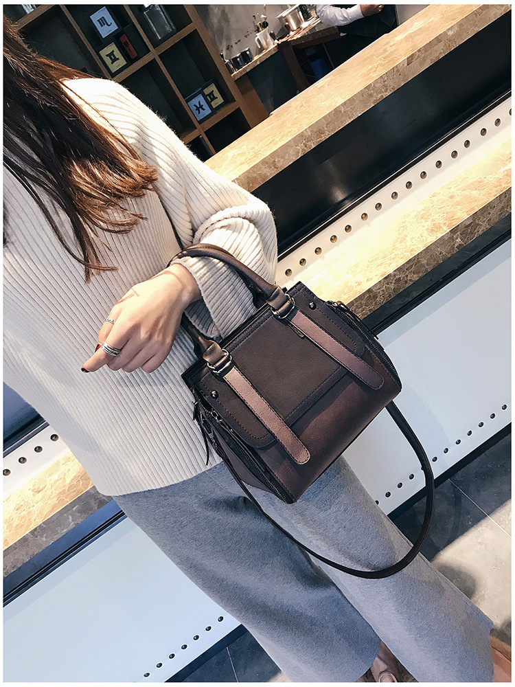 LEFTSIDE Vintage New Handbags For Women 2019 Female Brand Leather Handbag High Quality Small Bags Lady Shoulder Bags Casual