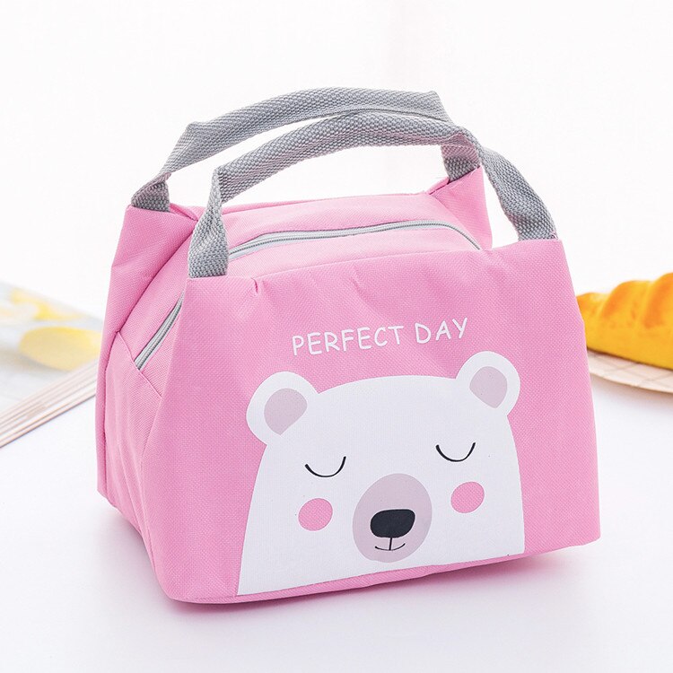 Children's Thermal Insulated Cute Lunch box, Picnic bag (TLB01)