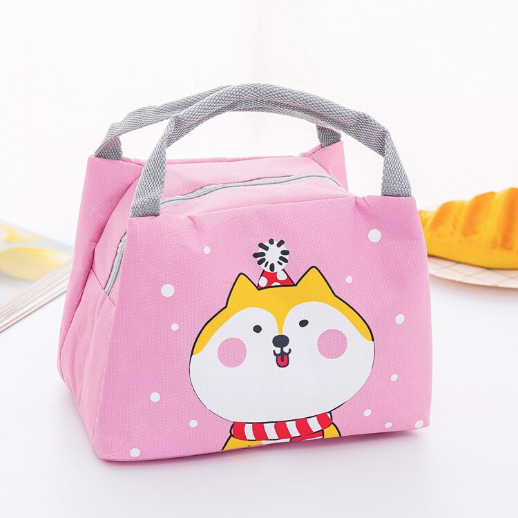 Children's Thermal Insulated Cute Lunch box, Picnic bag (TLB01)