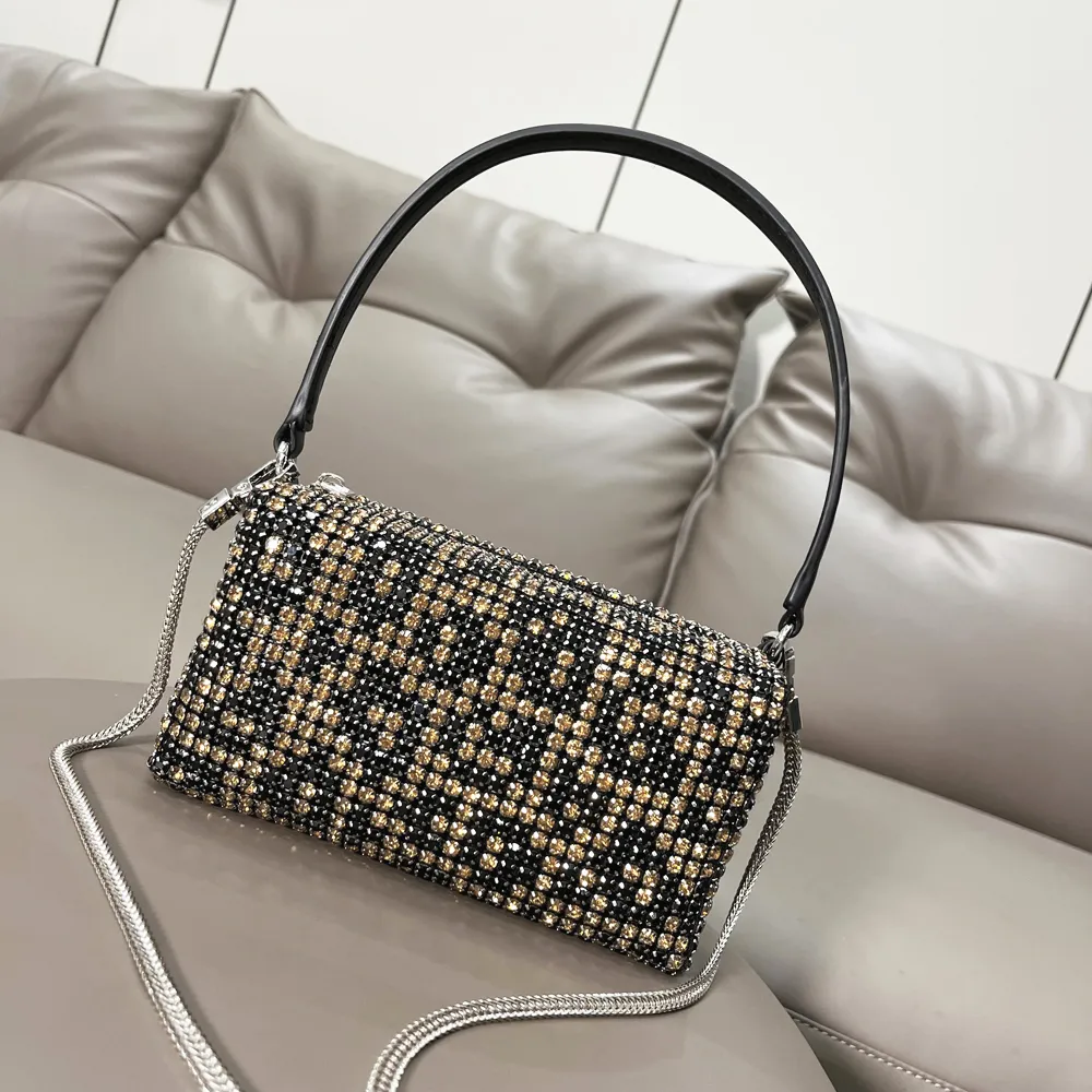Sparkling Crystals Luxury Designer bag (TWB022) - New Arrival Sparkling Crystals Luxury Designer bag (TWB022) - New Arrival