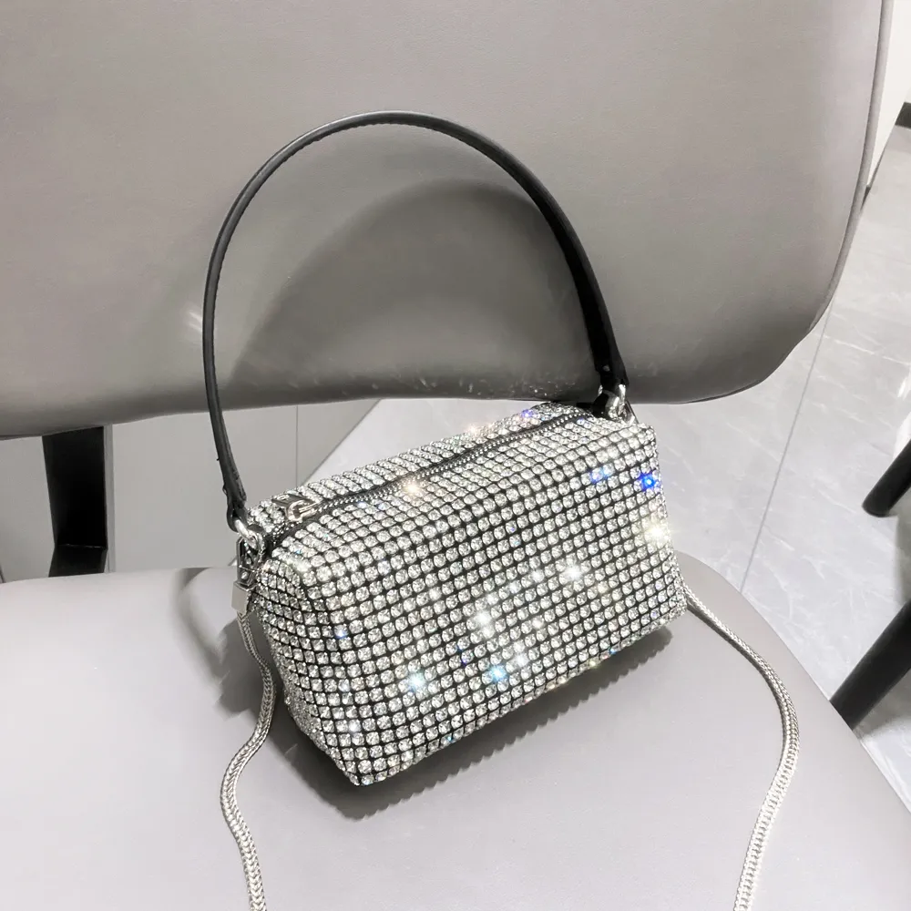 Sparkling Crystals Luxury Designer bag (TWB022) - New Arrival Sparkling Crystals Luxury Designer bag (TWB022) - New Arrival
