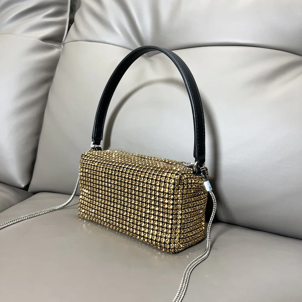 Sparkling Crystals Luxury Designer bag (TWB022) - New Arrival Sparkling Crystals Luxury Designer bag (TWB022) - New Arrival