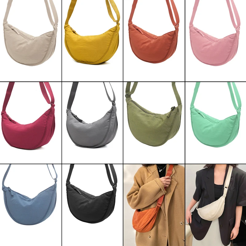 Half Moon popular crossbody shoulder bag (TWC050) - New Arrival