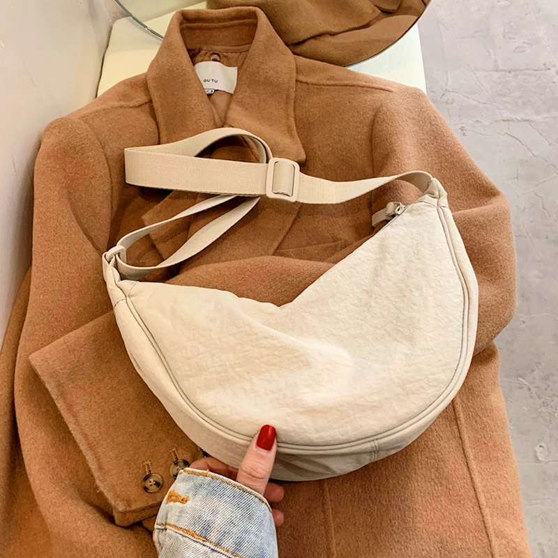 Half Moon popular crossbody shoulder bag (TWC050) - New Arrival