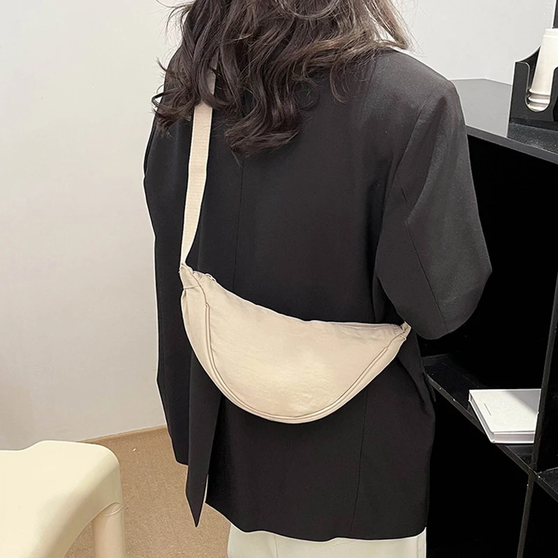 Half Moon popular crossbody shoulder bag (TWC050) - New Arrival