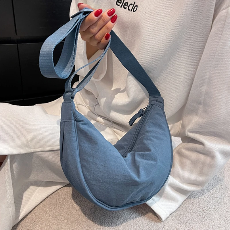 Half Moon popular crossbody shoulder bag (TWC050) - New Arrival